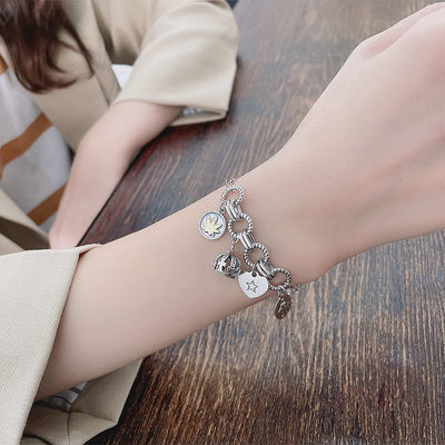 Pulsera de Plata Esterlina Estilo Industrial Pesado Ajustable - Image 9