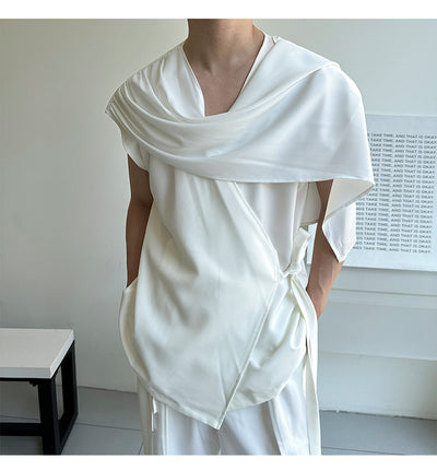 Blusa Minimalista Holgada sin Tirantes para Hombre y Mujer - Image 10