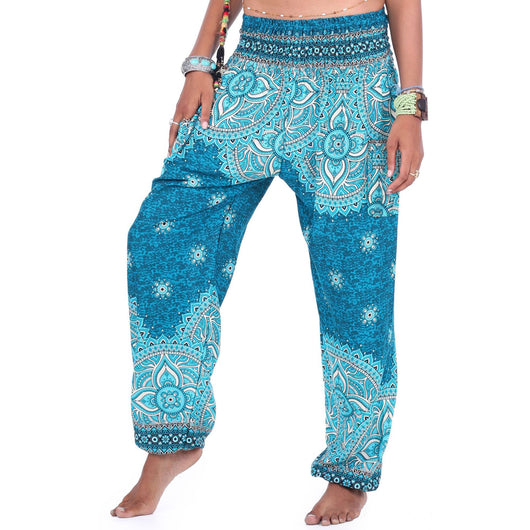 Pantalones de Yoga con Estampado Étnico para Mujer - Image 4