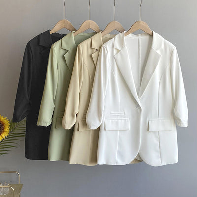 Blazer Minimalista de Solapa para Mujer - Image 4