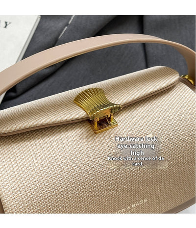 Bolso Mensajero Minimalista de Cuero para Mujer - Image 12