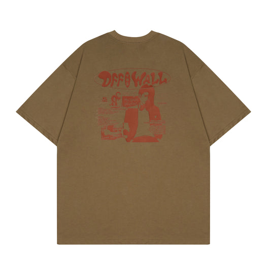 Playera Suelta Estampada Cuello Redondo Manga Corta - Image 5