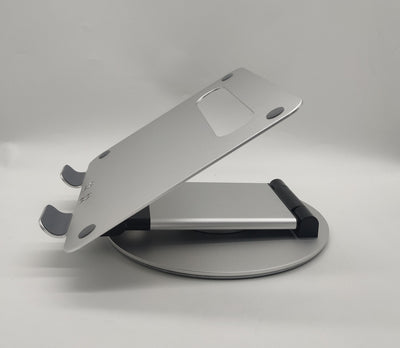 Soporte Ajustable para Laptop de Aluminio con Rotación 360° - Image 20