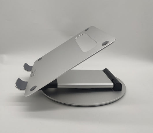 Soporte Ajustable para Laptop de Aluminio con Rotación 360° - Image 20