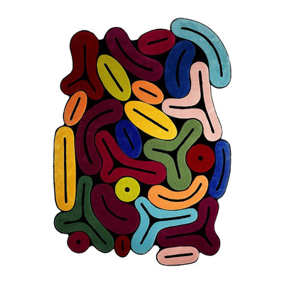 Tapete de Lana Irregular para Sala y Dormitorio - Image 6