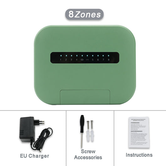 Controlador Inteligente de Riego 6 u 8 Zonas con Válvula Automática - Image 8