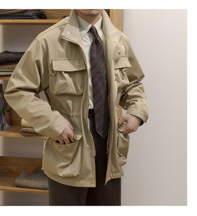 Abrigo Holgado Impermeable y Cortaviento para Primavera - Image 11