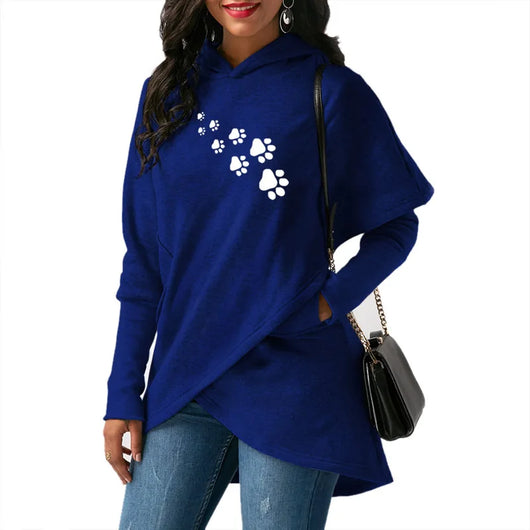 Sudadera con Estampado de Huella de Perro - Image 16