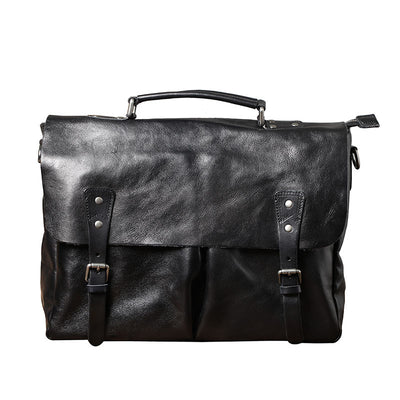 Maletín Ejecutivo de Cuero Genuino Premium para Hombre - Image 17