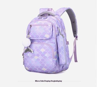 Mochila Escolar Impresa con Alivio de Carga - Resistente al Agua - Image 12