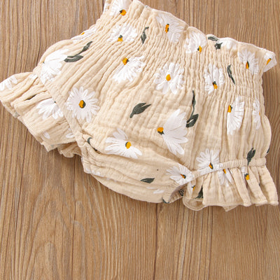 Conjunto de Dos Piezas Niña con Pantalón Suspender Estampado Floral - Image 13