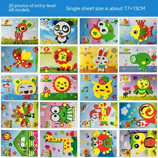 Pegatinas 3D Impresas Creativas para Niños - Image 10