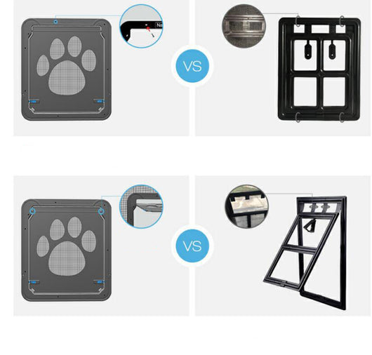 Puerta de Acceso Segura para Mascotas - Compuerta Corredera con Cierre para Perros y Gatos - Image 5