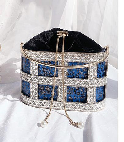 Bolsa de Mano Metálica Jaula - Diseño Verano Fashion - Image 7