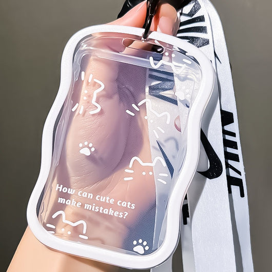 Funda Protectora para Carnet Estudiantil con Diseño Minimalista Gato - Image 16