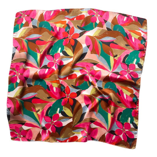 Pañuelo de Seda con Estampado Graffiti para Mujer - Image 7
