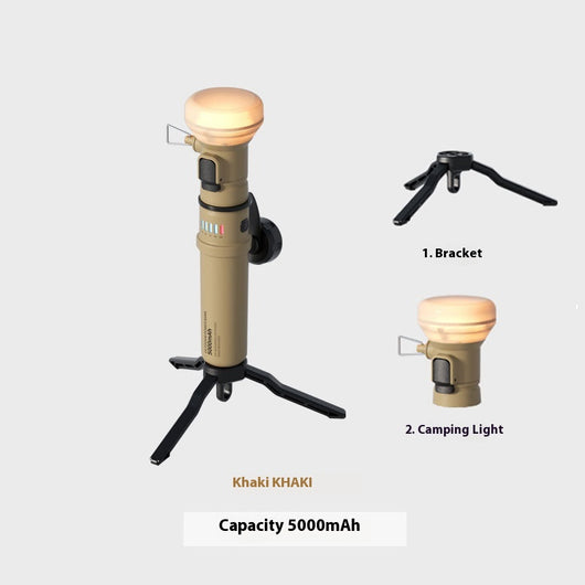Lámpara LED Portátil para Camping - Iluminación Atmosférica Recargable - Image 7