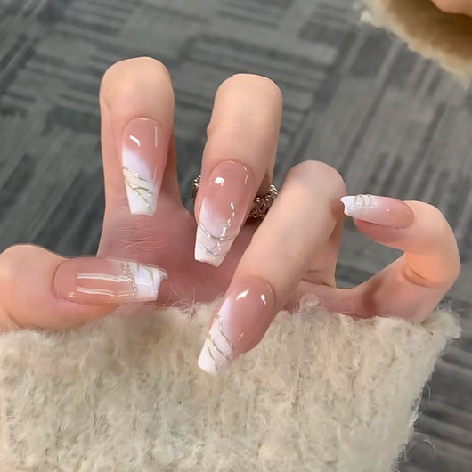 Uñas Postizas Degradado Armor Simple - Diseño Moderno y Elegante - Image 18