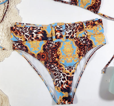 Bikini Halter Estampado - Image 20