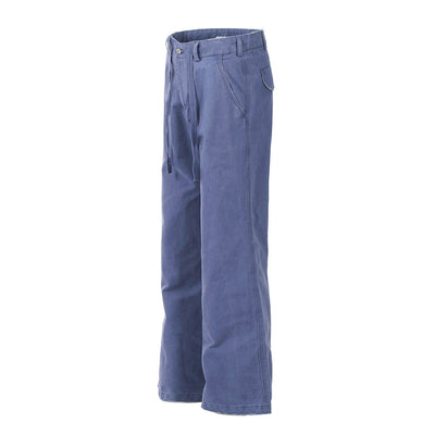 Pantalones Bootcut Anchos de Talle Alto en Colores Sólidos - Image 17
