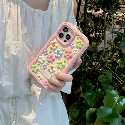 Funda para Celular de Flores Coloridas en Silicona - Image 12