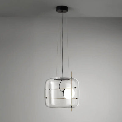 Lámpara de Techo Minimalista Moderna en Vidrio para Dormitorio - Image 4