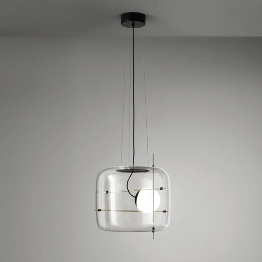 Lámpara de Techo Minimalista Moderna en Vidrio para Dormitorio - Image 4
