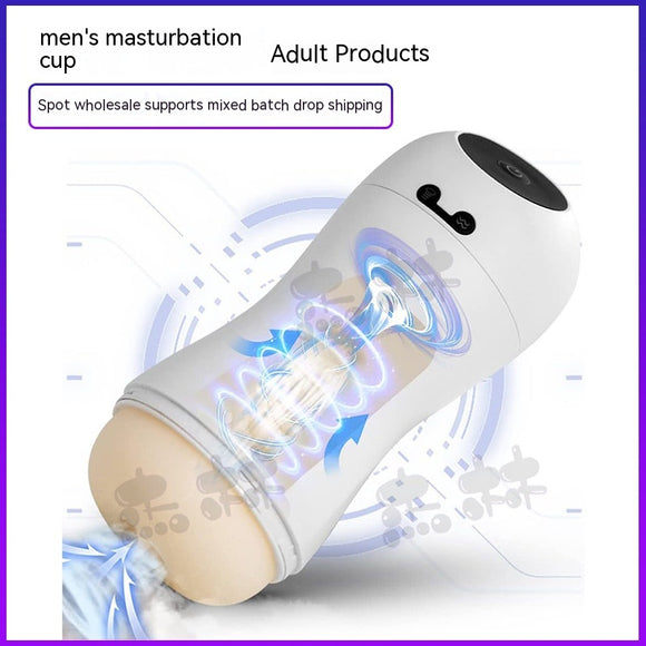Botella Inteligente con Clip de Succión Automática Blanco Avión