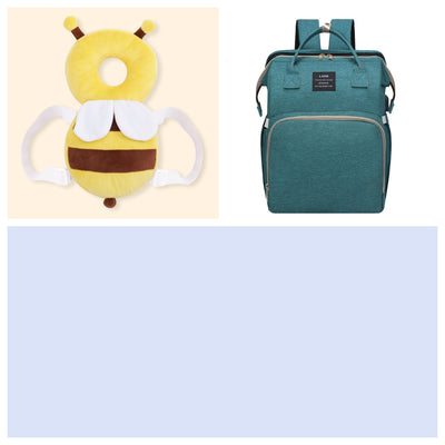 Mochila Maternal Multifuncional con Red Antimosquitos, Capacidad Grande y Cuna Plegable - Image 16