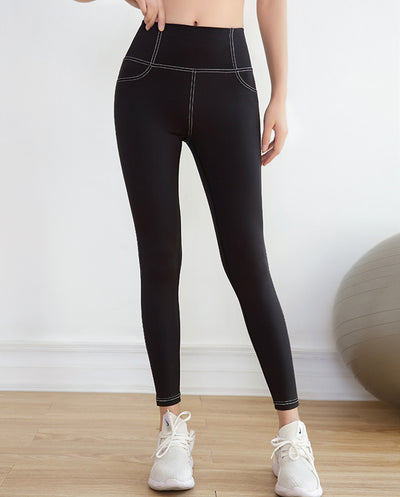 Leggins Deportivos de Cintura Alta con Compresión y Secado Rápido - Image 9