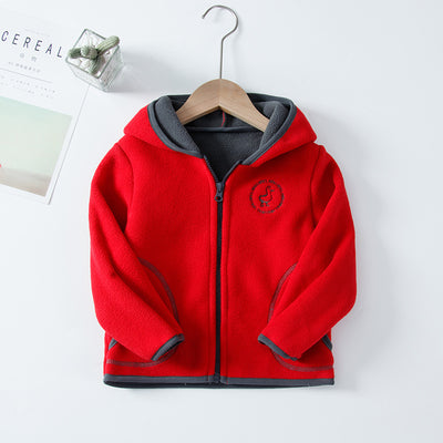 Conjunto de Abrigo Polar con Capucha para Niños - Image 6