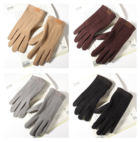 Guantes de Invierno para Hombre con Forro Polar Térmico, Impermeables y Compatible con Pantalla Táctil - Image 16