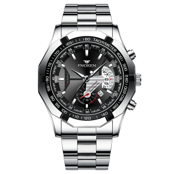 Reloj Empresarial Luminoso con Calendario - Estilo Net Red para Hombre