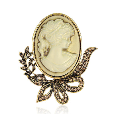 Broche Vintage de Aleación con Diamantes Incrustados - Image 10