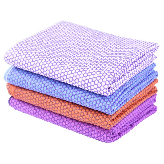 Toalla Antideslizante Absorbente de Yoga con Partículas de Agarre - Image 2