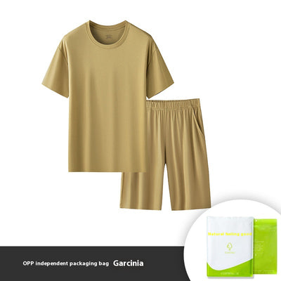 Conjunto Deportivo Hombre: Remera y Shorts Color Liso - Image 7