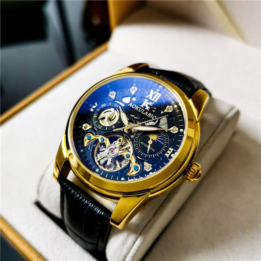 Reloj Automático Tourbillon Resistente al Agua para Hombre - Image 2