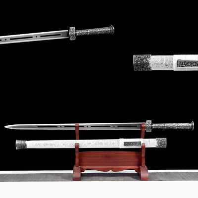 Espada Estilo Han - Acero Manganeso, Práctica y Colección - Image 2