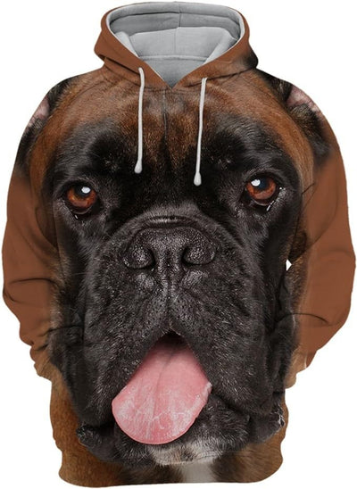 Sudadera Estampada para Hombre con Diseño de Perro - Image 9