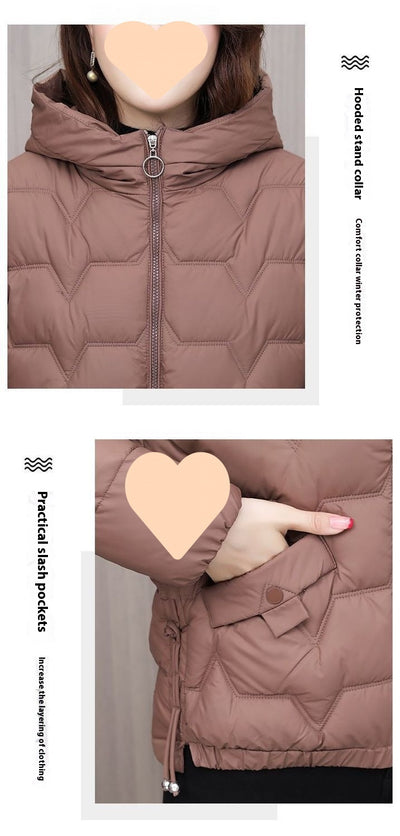 Abrigo Acolchado de Algodón para Mamás - Chaqueta Térmica Ligera - Image 6