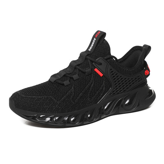 Zapatillas Deportivas Tejidas para Hombre con Suela Flama - Estilo Casual Verano
