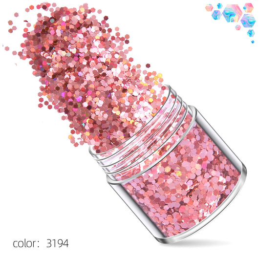 Lentejuelas Láser Pentágono para Uñas - Brillos de Joyería Profesional - Image 22