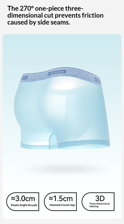 Bóxer Briefs Seamless Ice Silk para Hombre - Image 14