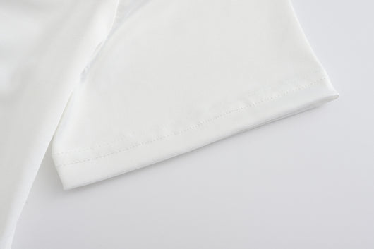 Blusa Cuello Redondo Manga Corta con Detalles de Cereza y Lazo - Image 17