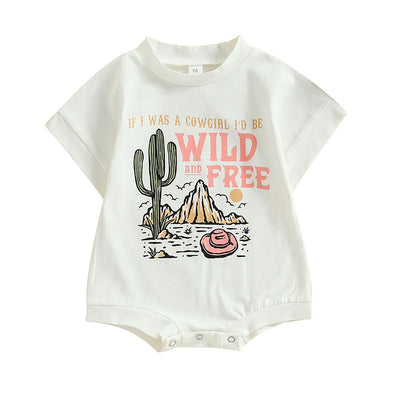 Jumpsuit Infantil con Estampado de Cactus - Cuello Redondo - Image 21