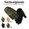 Guantes Tácticos Sellados Army Fan para Motocicleta - Protección Total de Dedos con Agarre Antideslizante