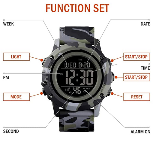 Reloj Deportivo Electrónico con Tecnología Cinemática - Image 13
