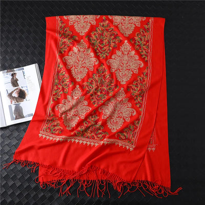 Bufanda Estilo Tradicional Chino - Colección Versátil de Chales - Image 11
