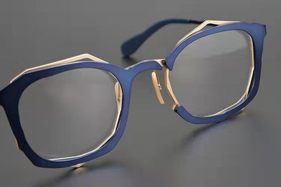 Lentes de Marco Irregular Artesanal con Opción de Graduación - Image 12