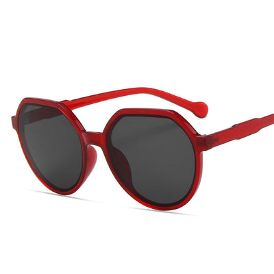 Gafas de Sol Redondas Personalizadas - Estilo Trendy Colores Pastel Montura Extragrande - Image 7